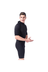 LIFURIOUS Men's 3MM Neoprene Shorty Back Zip Snorkeling Wetsuit