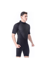 LIFURIOUS Men's 3MM Neoprene Shorty Back Zip Snorkeling Wetsuit