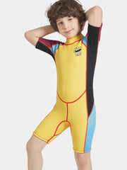 DIVE & SAIL 2.5mm Shark Cartoon Boys Shorty Wetsuit