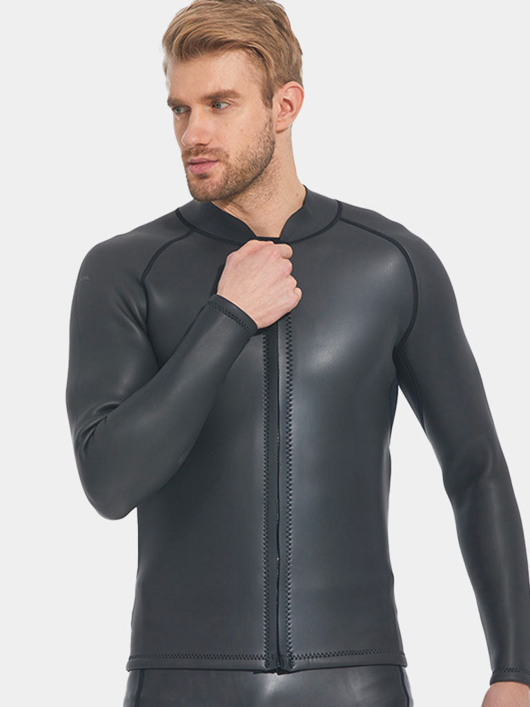 2MM Leather Wetsuit Jacket