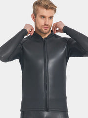 2MM Leather Wetsuit Jacket Men