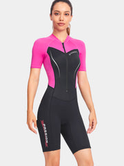 DIVE & SAIL Adults 1.5mm Front Zip Shorty Wetsuit