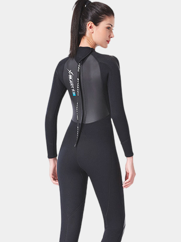 DIVE SAIL 1.5MM One Piece Wetsuit Women Back