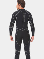 DIVE & SAIL Couple's 3MM Back Zip Warm Full Wetsuit