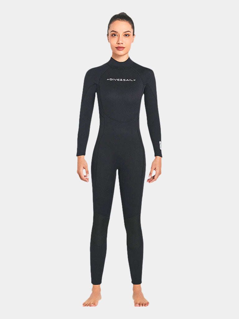 DIVE SAIL Adults 3MM Long sleeve Wetsuit Women Black