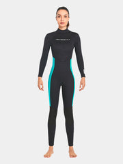 DIVE SAIL Adults 3MM Long sleeve Wetsuit Women Green