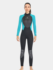 DIVE SAIL Adults 3mm One Piece Diving Wetsuit Green 