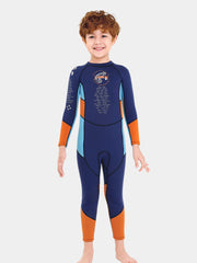 DIVE SAIL Boys 2.5MM Long Sleeve Full Wetsuit Navy