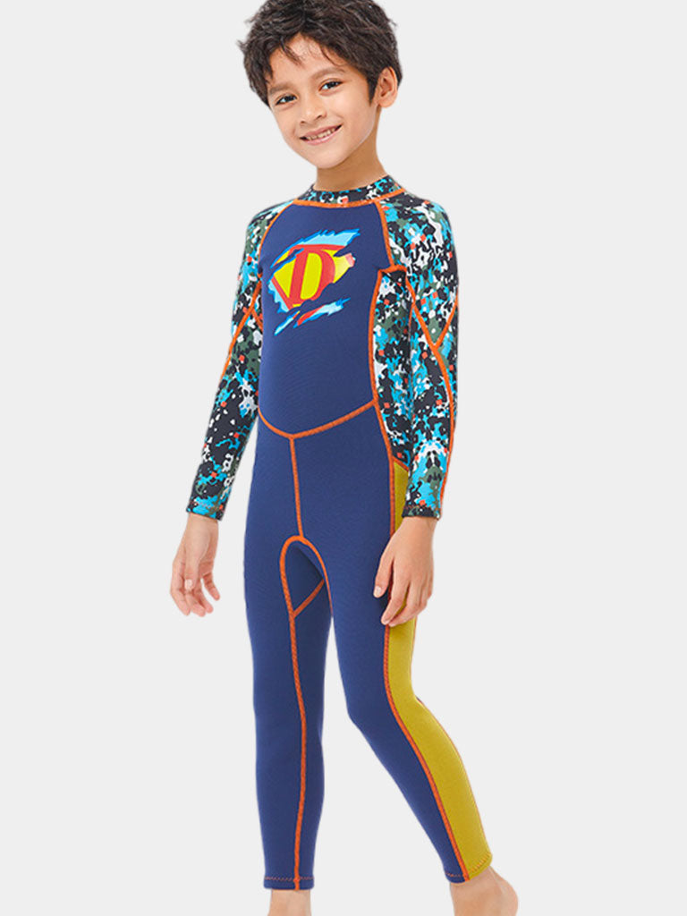 DIVE SAIL Boys Neoprene Long Sleeve Wetsuit