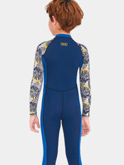 DIVE SAIL Boys Quick Dry One Piece Wetsuit Back 