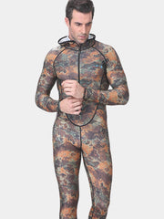 DIVE SAIL Men Plus Size Dive Skin Camo