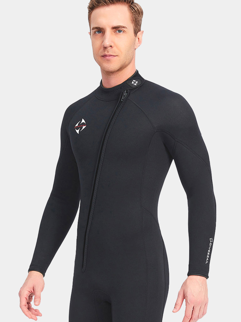 DIVE SAIL Men Plus Size Wetsuit Black Side