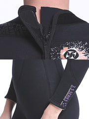 DIVE SAIL One Piece Back Zip Wetsuit Detail