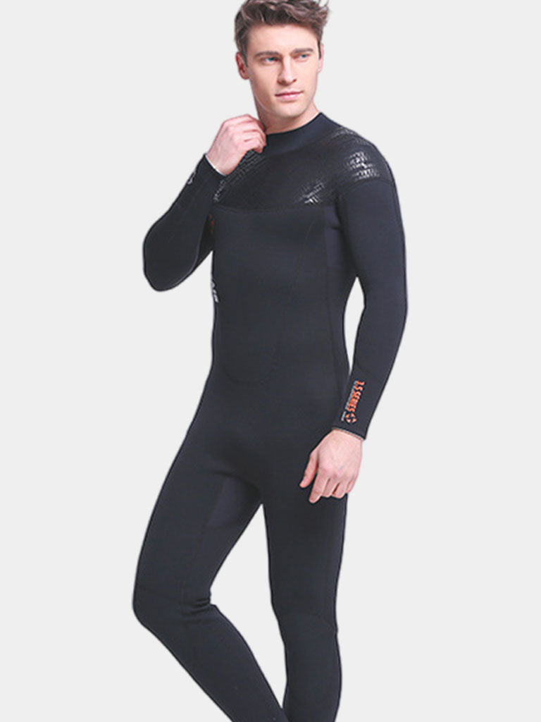 DIVE SAIL One Piece Back Zip Wetsuit Man Black