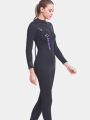 DIVE SAIL One Piece Back Zip Wetsuit Woman Black