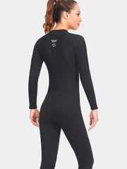 DIVE SAIL Women Plus Size Wetsuit Black Back