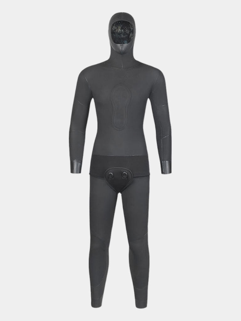 DIVESTAR Men Two piece Wetsuit Inside