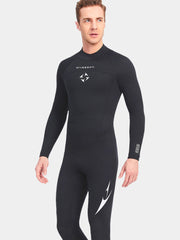 DIVE SAIL Adult 3MM Neoprene Thermal Full Wetsuit Men Black Side