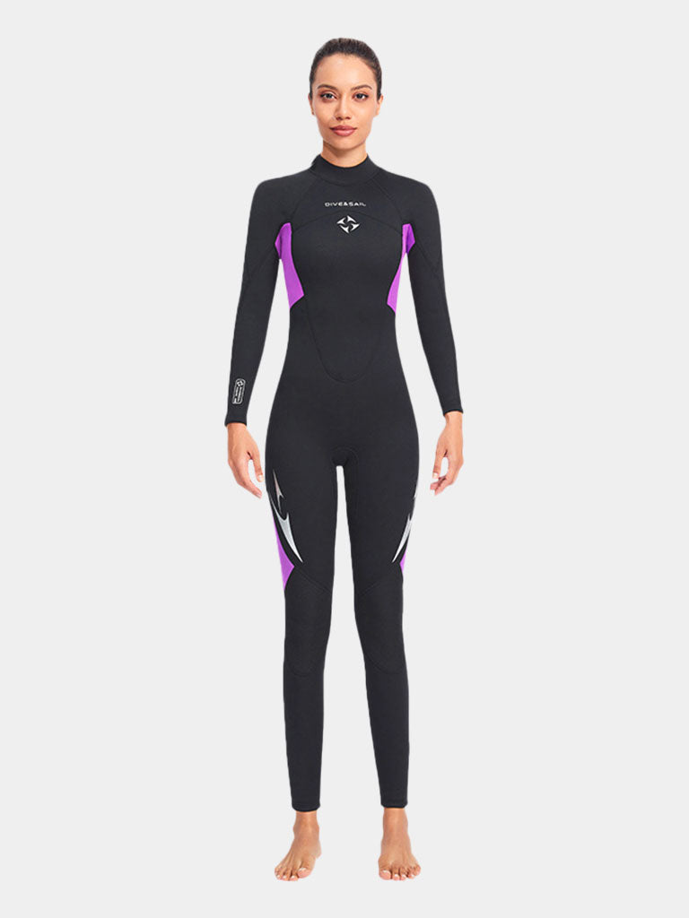 DIVE SAIL Adult 3MM Neoprene Thermal Full Wetsuit Women