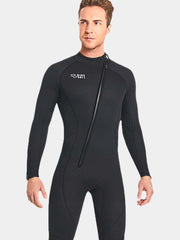 DIVE SAIL Adults Long Sleeve Plus Size One Piece Wetsuit Men Top