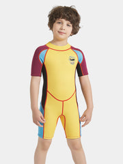 DIVE & SAIL 2.5mm Shark Cartoon Boys Shorty Wetsuit