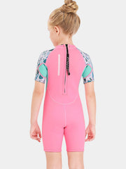 Girls 2.5MM Shorty Wetsuit Swimsuit