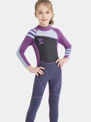 DIVE & SAIL Girls 2.5MM One Piece Full Swimming Wetsuit