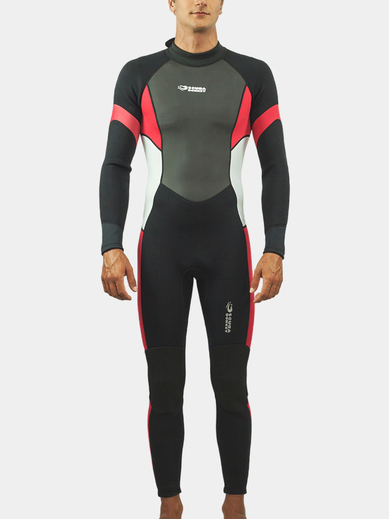 HISEA 3MM Mens Long Sleeve Full Snorkeling Wetsuit