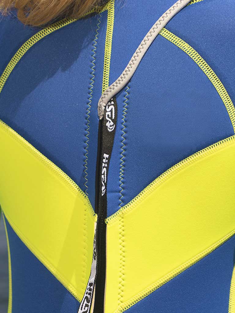 HISEA Ladies 3MM Colorful Warm Wetsuit Zip