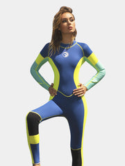 HISEA Ladies 3MM Colorful Warm Wetsuit