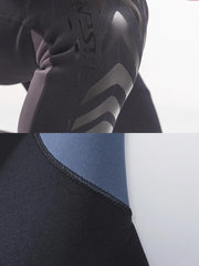 HISEA Men 5mm Long Sleeve Winter Wetsuit Details