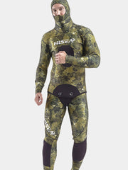 HISEA Men 7mm Wetsuit FishingSuit Camo With Hood