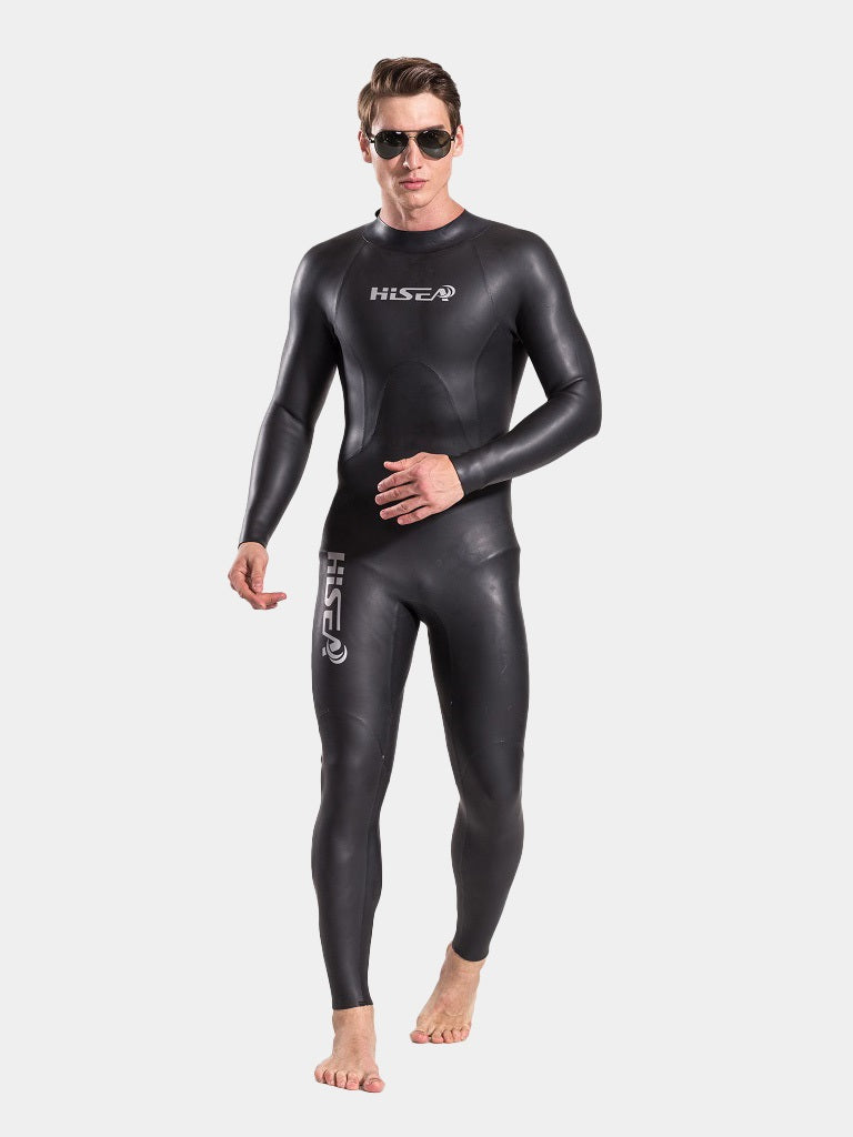 HISEA Yamamoto Smooth Skin 3mm Full Triathlon Wetsuit Men