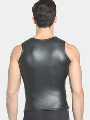 MYLEDI 2mm Men's CR Smooth Skin Rubber Wetsuit Vest / Shorts