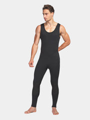 MYLEDI 3MM Mens Neoprene Long John Wetsuit 