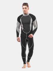 MYLEDI Men's 2MM Long Sleeve Back Zip Wetsuit