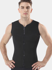 MYLEDI Men 3mm Wetsuit Vest Black