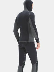 MYLEDI Men's Two Piece 3MM Hooded Spearfishing Wetsuit