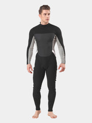 MYLEDI One Piece Men's 2MM Back Zip Surf Dive Wetsuit