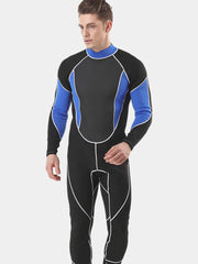 MYLEDI One Piece Men's 2MM Back Zip Surf Dive Wetsuit