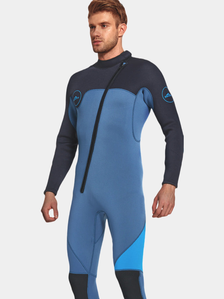 Men 3mm Neoprene Long Sleeve Wetsuit