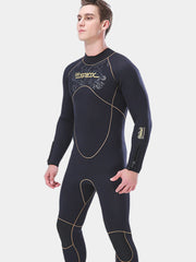 SLINX Men's 5mm Plus Size Wetsuit with Towel Lining