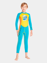 SABOLAY Boys' 2MM Long Sleeve Full Surfing Wetsuit