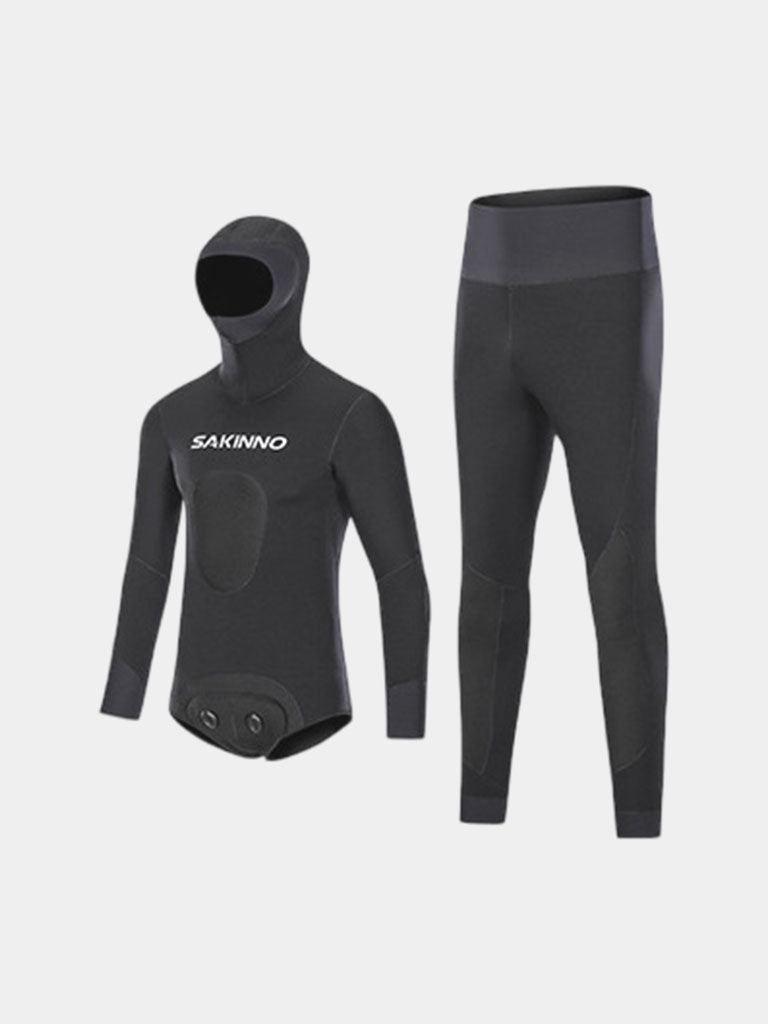 SAKINNO 2 Piece Wetsuit WNM032 Black