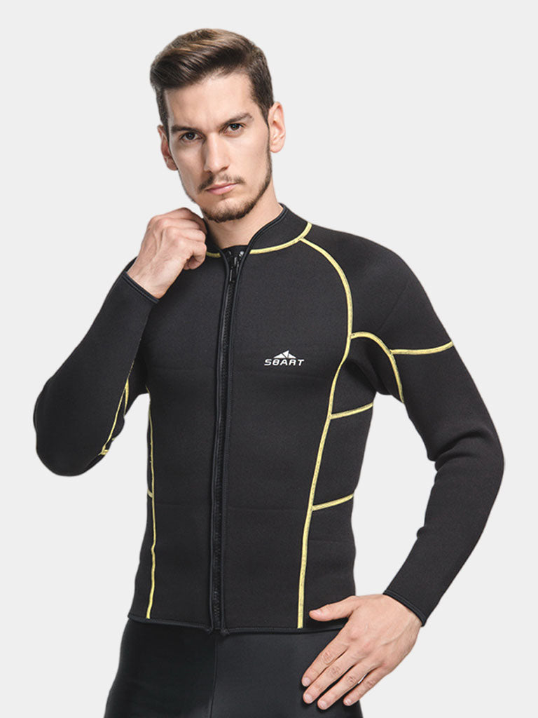 SBART 3mm Mens Thermal Wetsuit Jacket