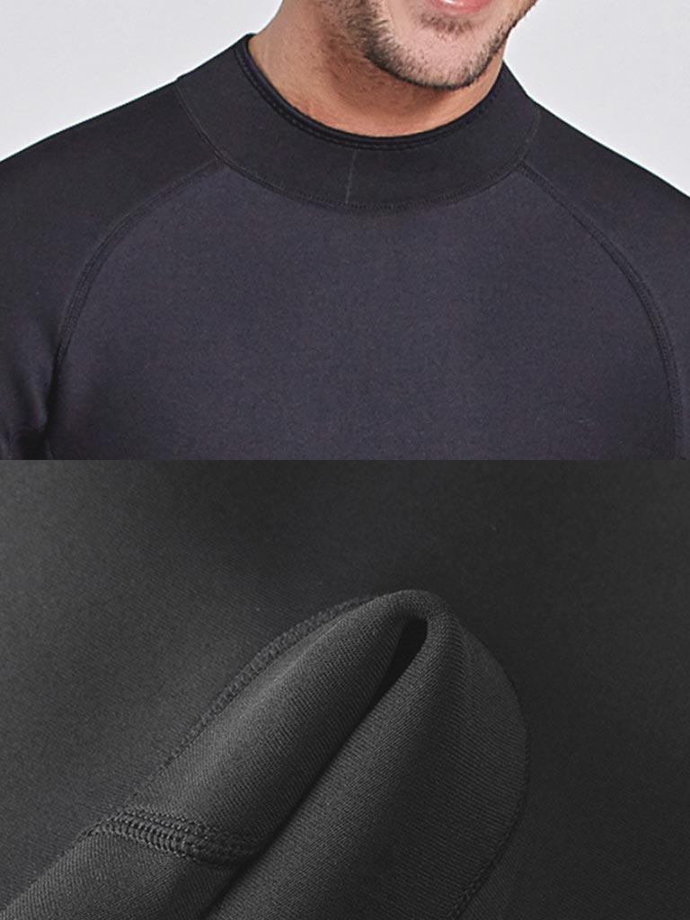 SBART Men One Piece Thermal Wetsuit Collar