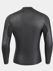 SBART Mens 3MM Long Sleeve Wetsuit Top Jacket