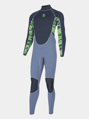 SLINX 2MM Men One Piece Wetsuit Camo Green