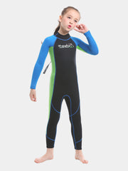 SLINX Girls Wetsuit WNG009 Blue Multi