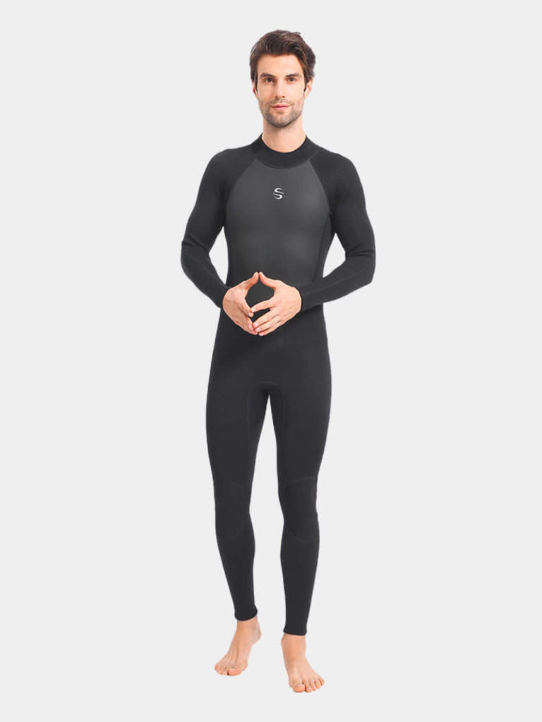 SLINX Men 3 2mm One Piece Wetsuit Black